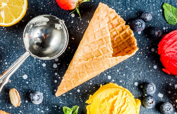 sorbets bio La Ferme de la Métairie